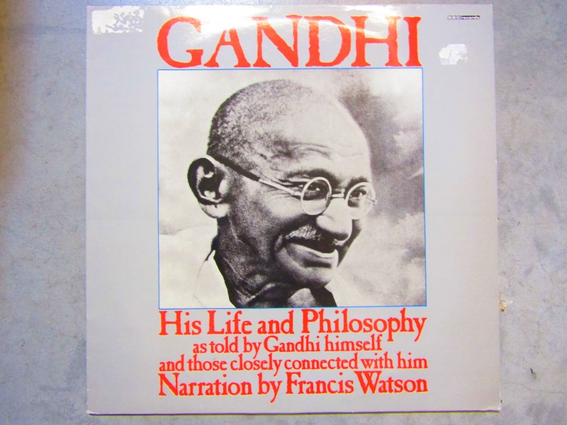 LP, Gandhi, His Life And Philosofy, 1983